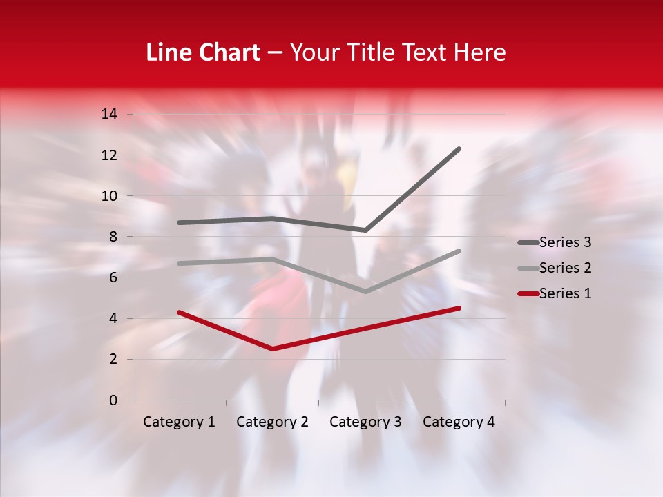 Illustration Of A Crowd Of People PowerPoint Template
