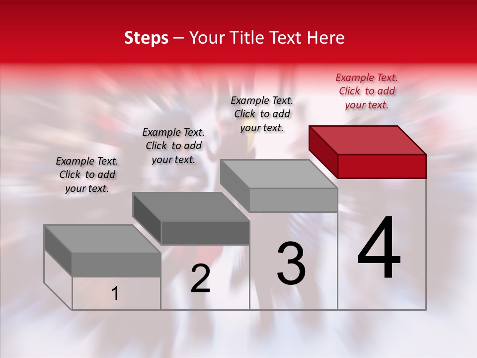 Illustration Of A Crowd Of People PowerPoint Template
