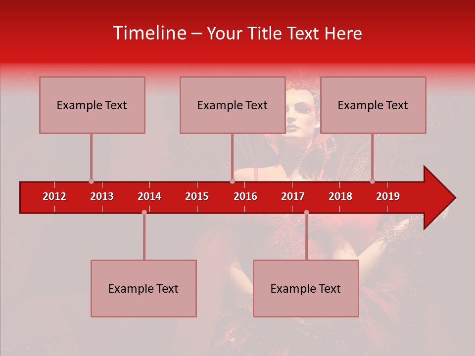 Elegance Cute Young PowerPoint Template