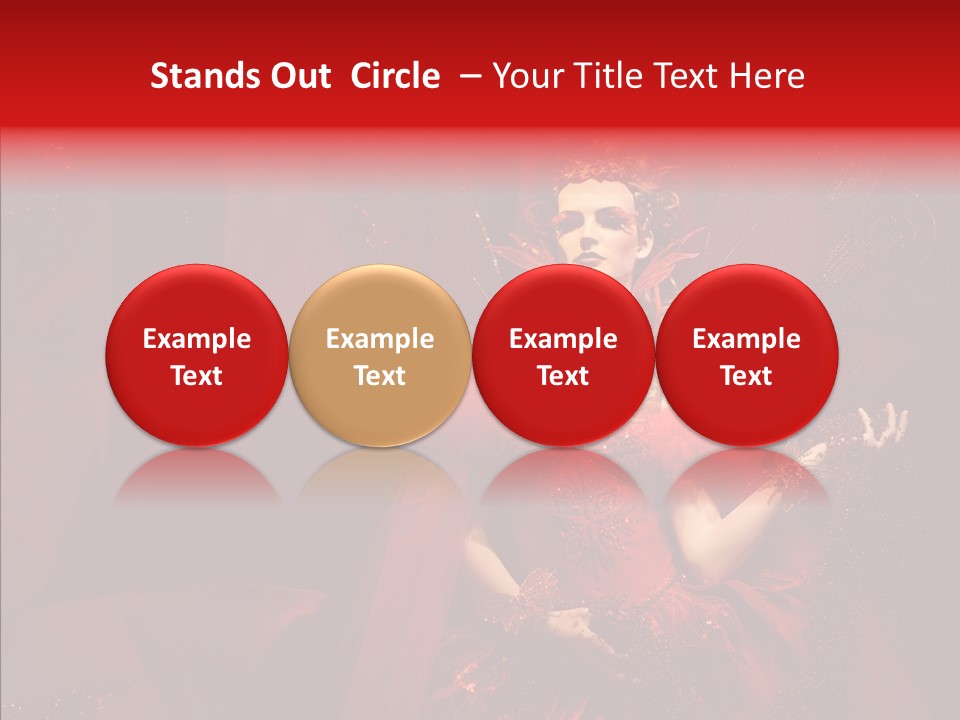 Elegance Cute Young PowerPoint Template