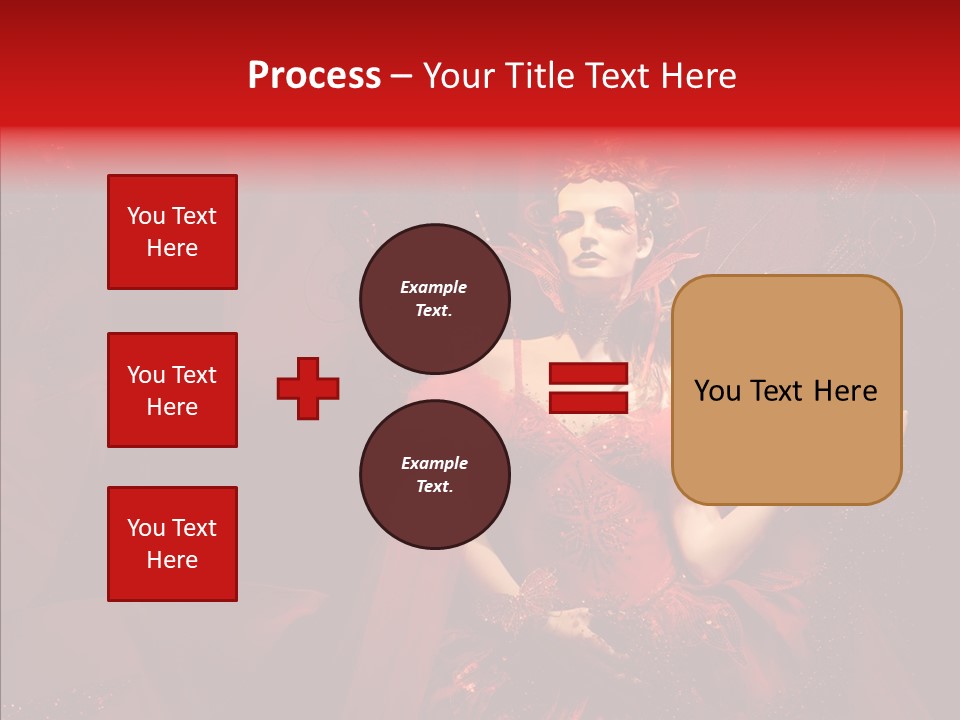 Elegance Cute Young PowerPoint Template