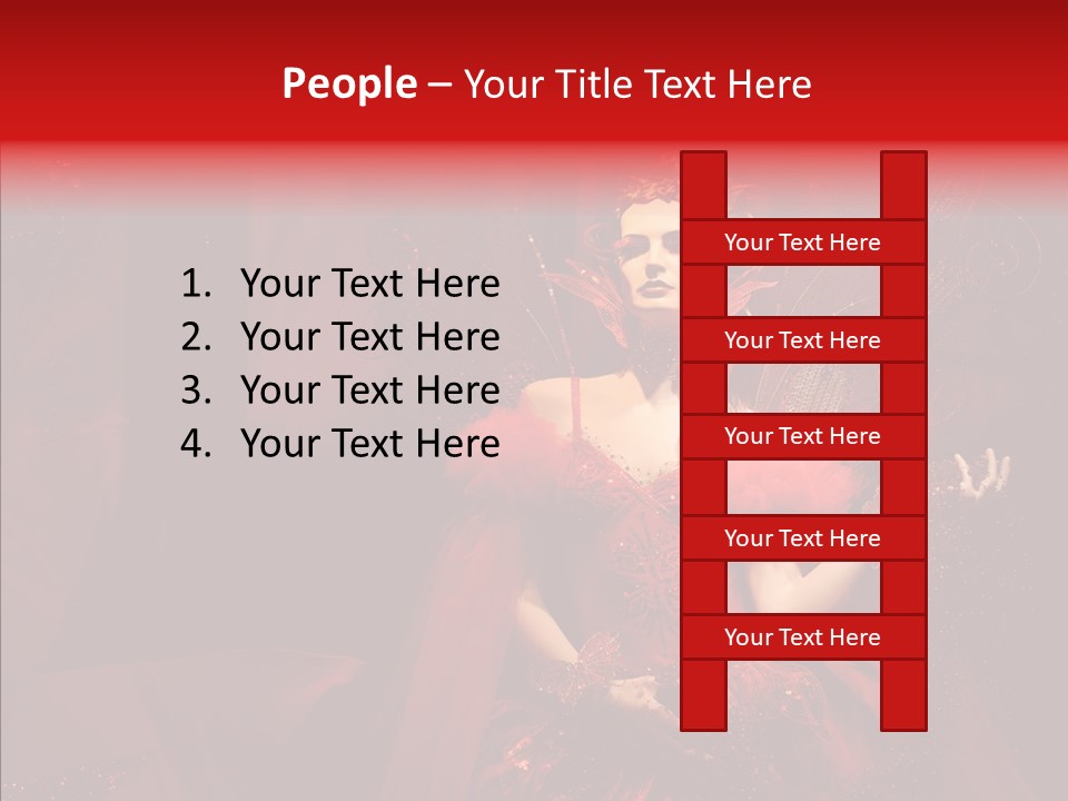 Elegance Cute Young PowerPoint Template