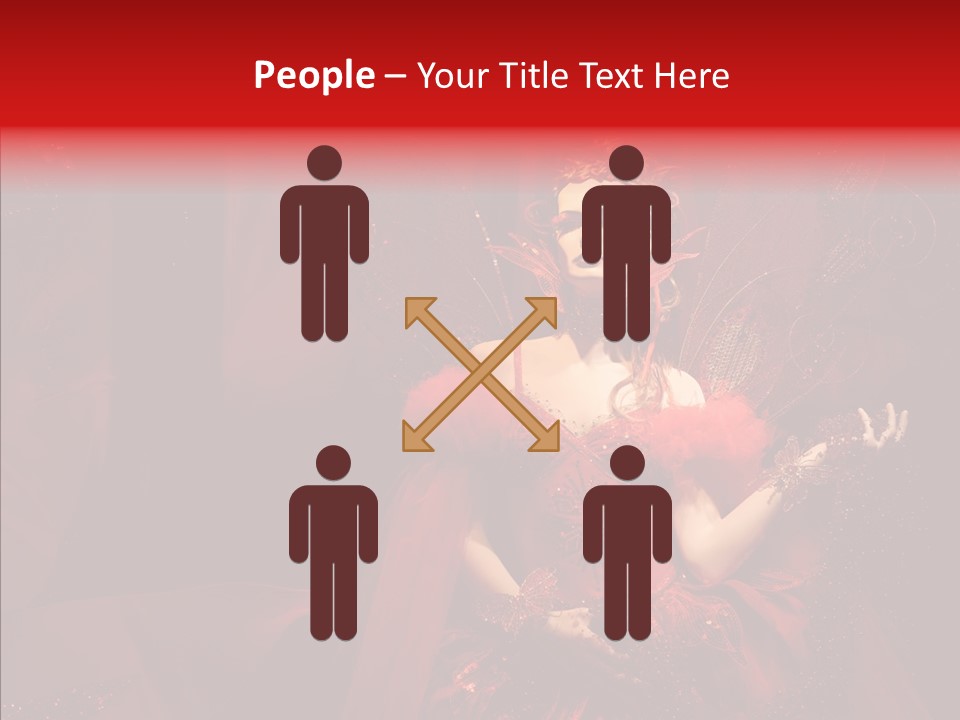 Elegance Cute Young PowerPoint Template