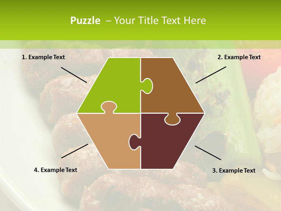 Salad Pepper Meal PowerPoint Template