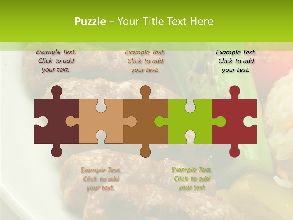 Salad Pepper Meal PowerPoint Template