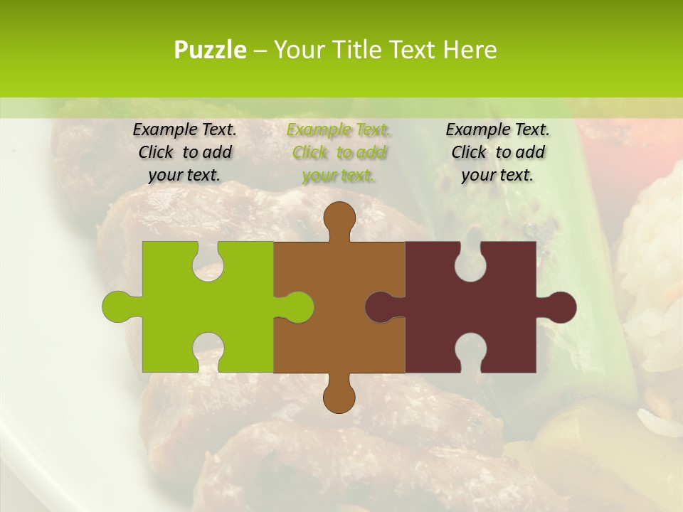 Salad Pepper Meal PowerPoint Template