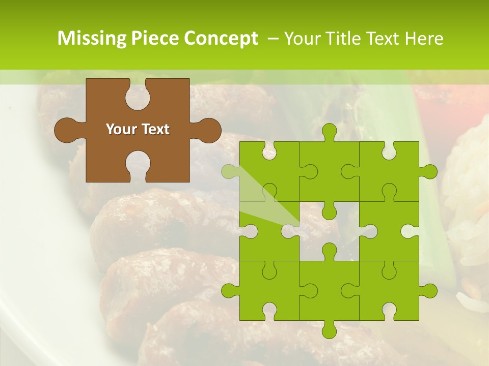 Salad Pepper Meal PowerPoint Template