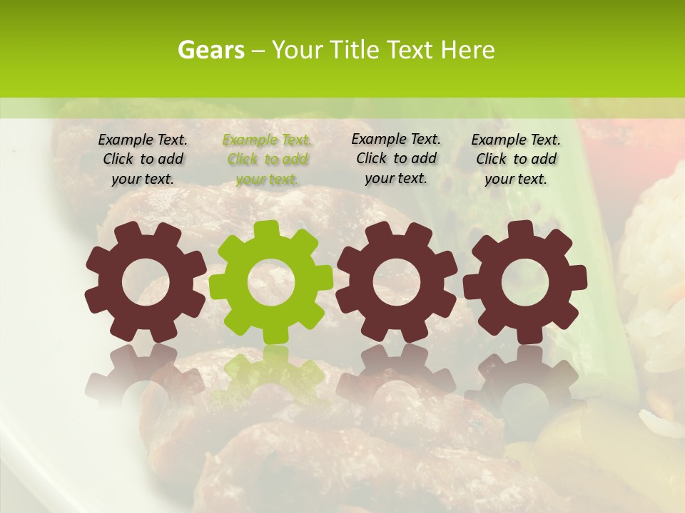 Salad Pepper Meal PowerPoint Template