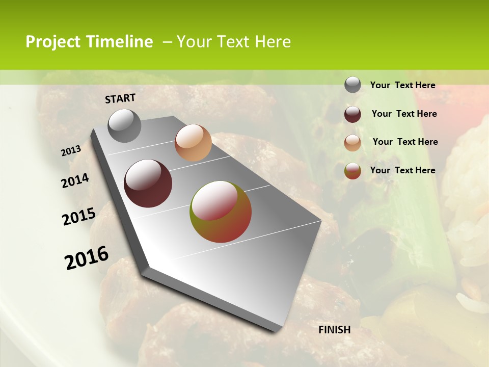 Salad Pepper Meal PowerPoint Template