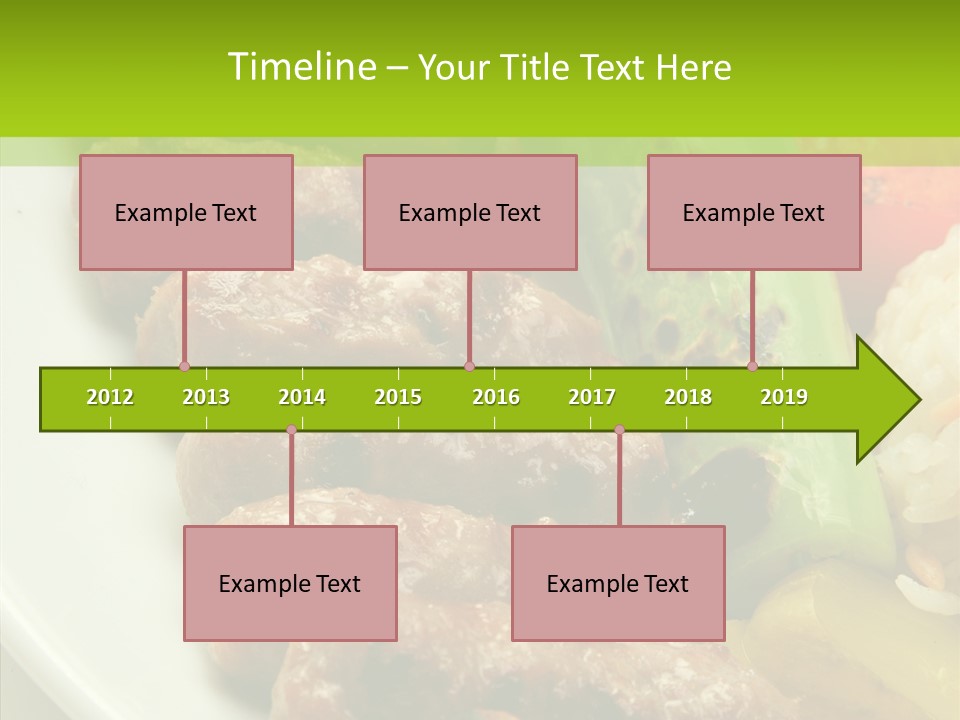 Salad Pepper Meal PowerPoint Template