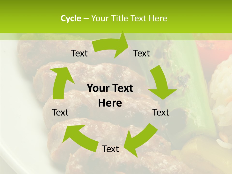 Salad Pepper Meal PowerPoint Template