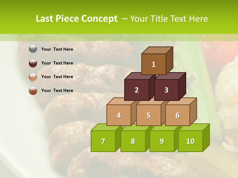 Salad Pepper Meal PowerPoint Template