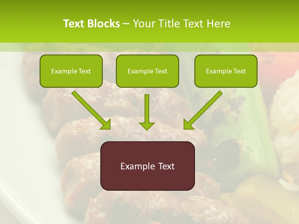 Salad Pepper Meal PowerPoint Template