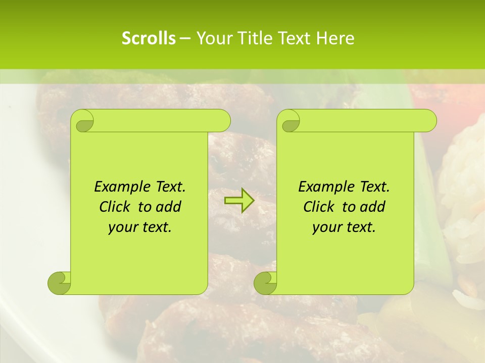 Salad Pepper Meal PowerPoint Template