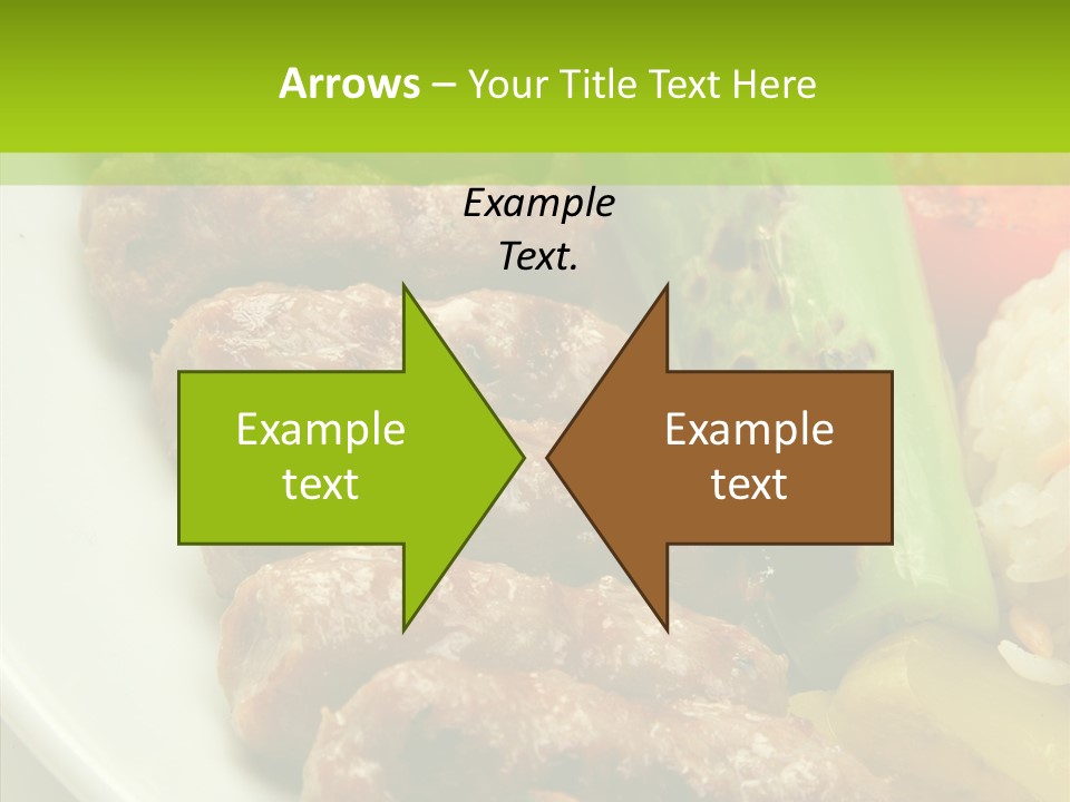Salad Pepper Meal PowerPoint Template