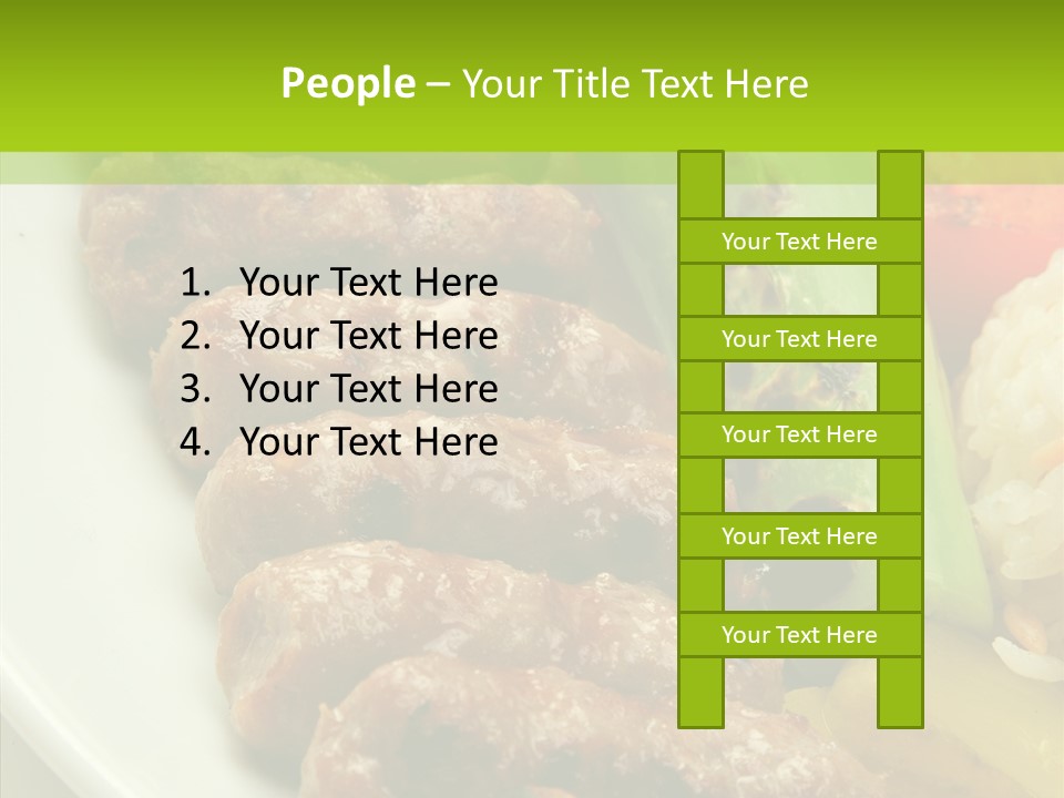 Salad Pepper Meal PowerPoint Template