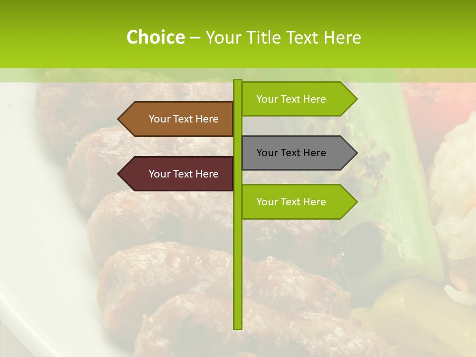 Salad Pepper Meal PowerPoint Template