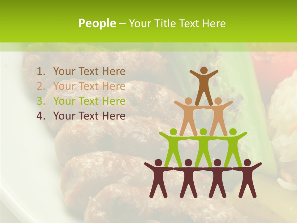 Salad Pepper Meal PowerPoint Template