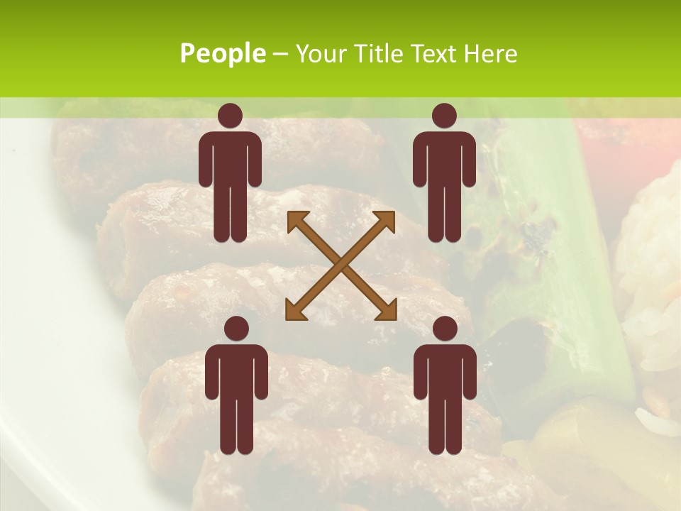 Salad Pepper Meal PowerPoint Template