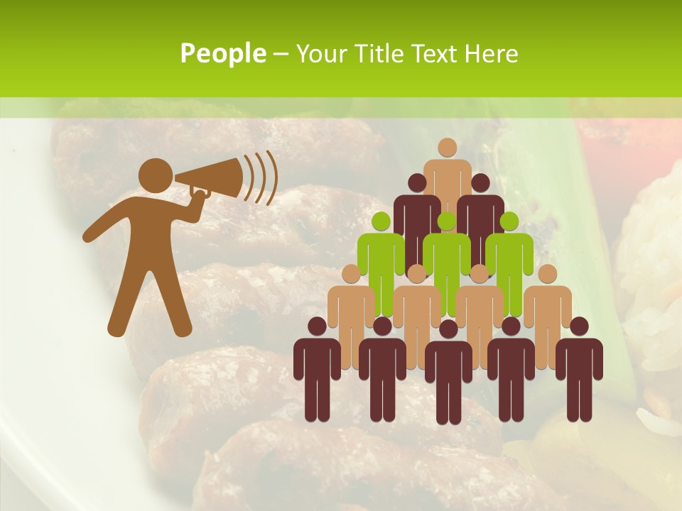 Salad Pepper Meal PowerPoint Template