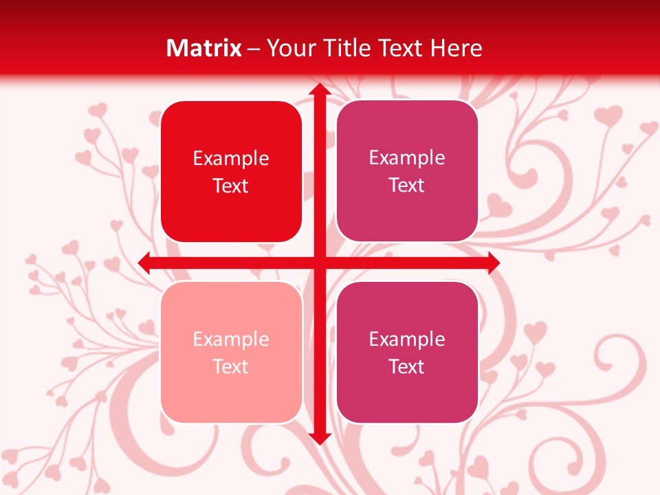 Romantic Ornament Swirl PowerPoint Template