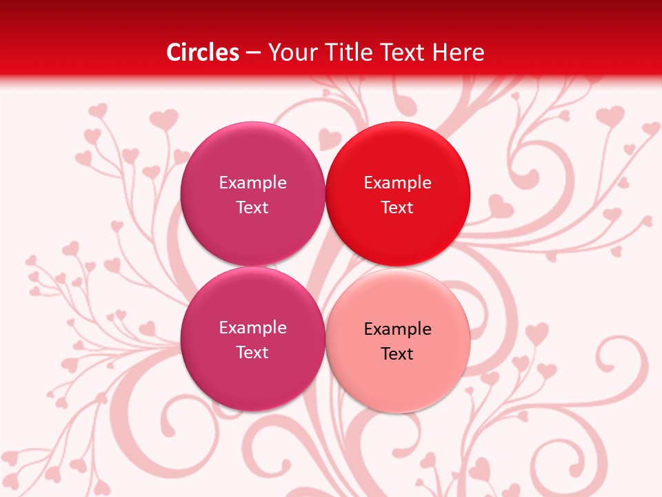 Romantic Ornament Swirl PowerPoint Template