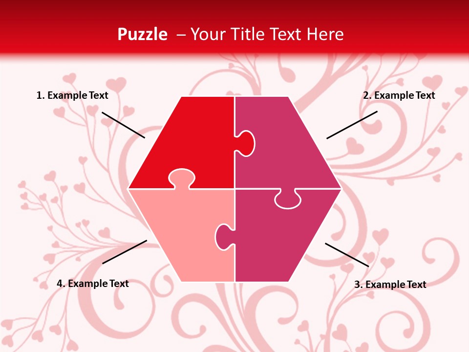 Romantic Ornament Swirl PowerPoint Template