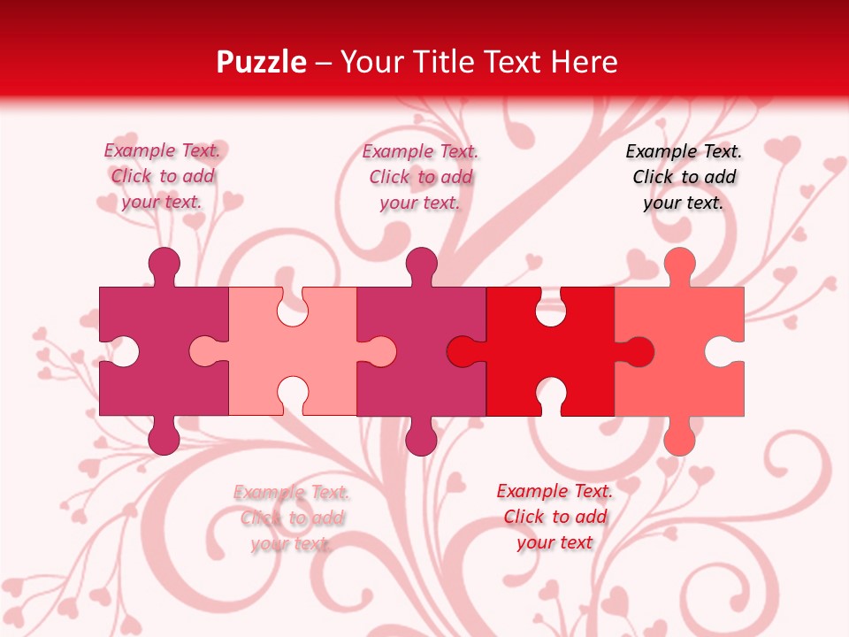 Romantic Ornament Swirl PowerPoint Template