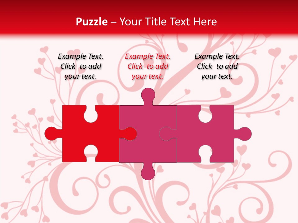 Romantic Ornament Swirl PowerPoint Template