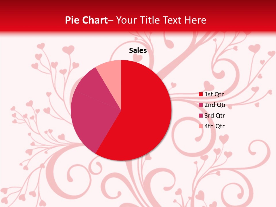 Romantic Ornament Swirl PowerPoint Template