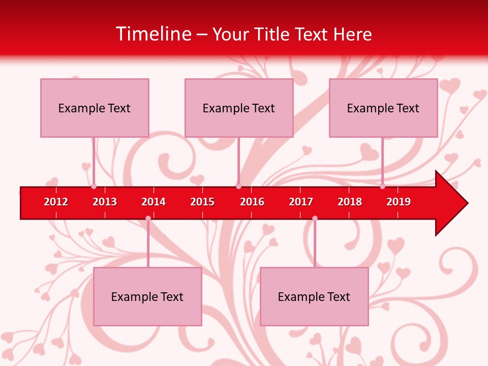 Romantic Ornament Swirl PowerPoint Template