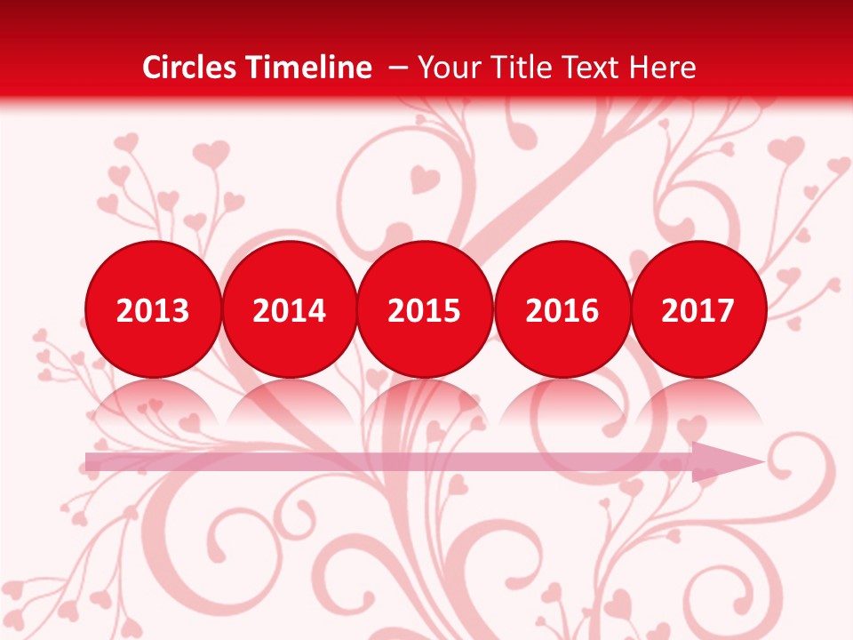 Romantic Ornament Swirl PowerPoint Template