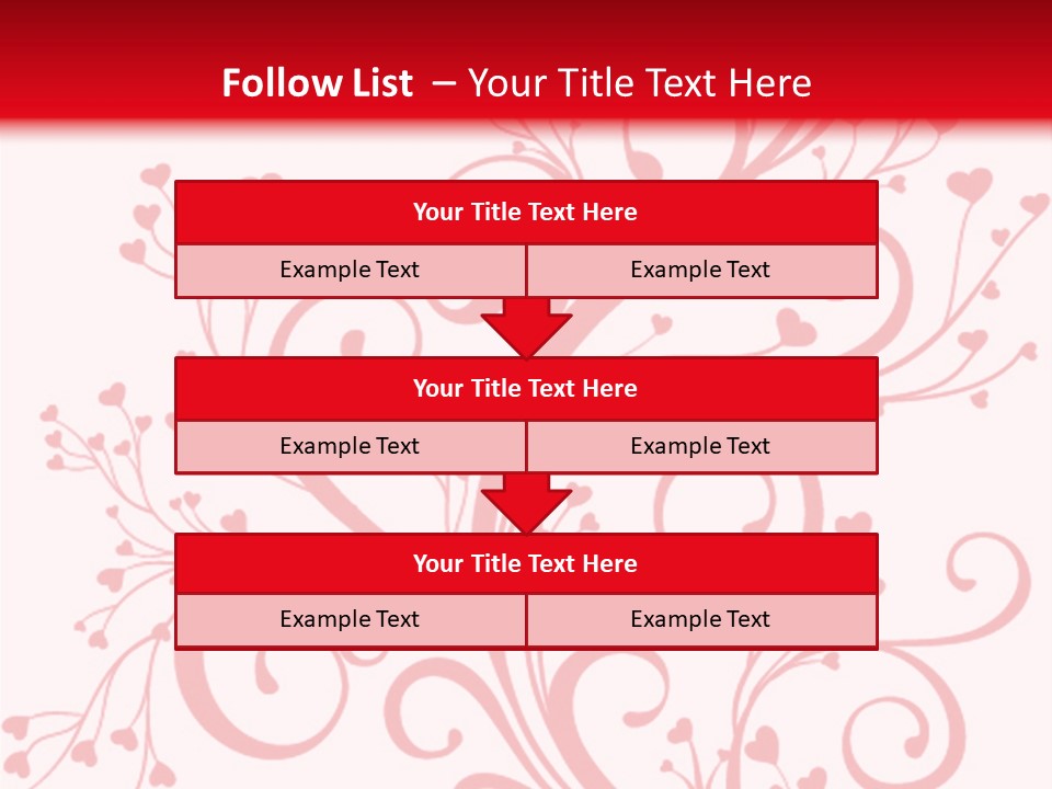 Romantic Ornament Swirl PowerPoint Template