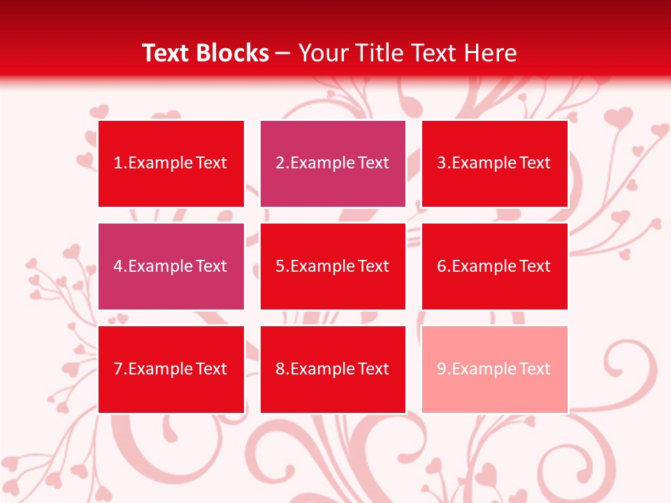 Romantic Ornament Swirl PowerPoint Template