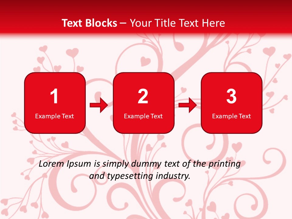 Romantic Ornament Swirl PowerPoint Template