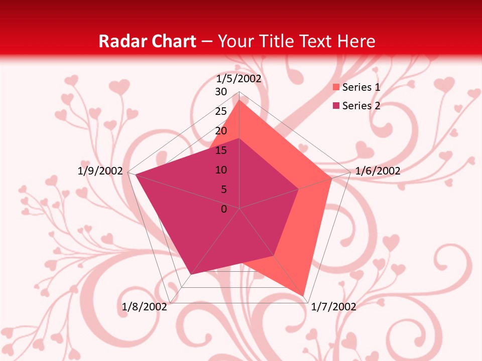 Romantic Ornament Swirl PowerPoint Template