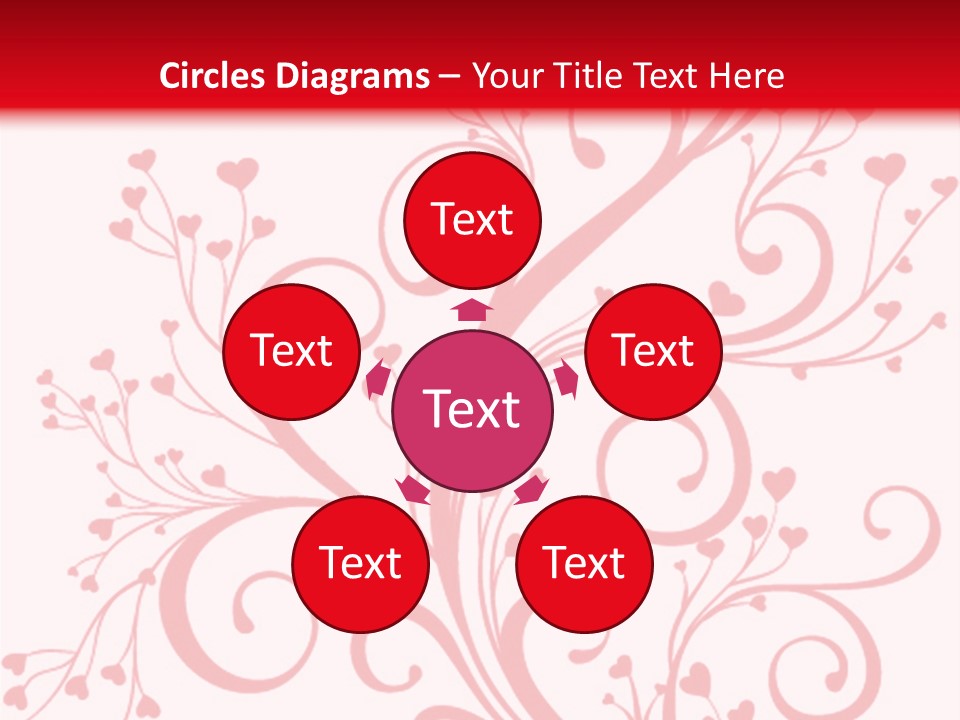 Romantic Ornament Swirl PowerPoint Template