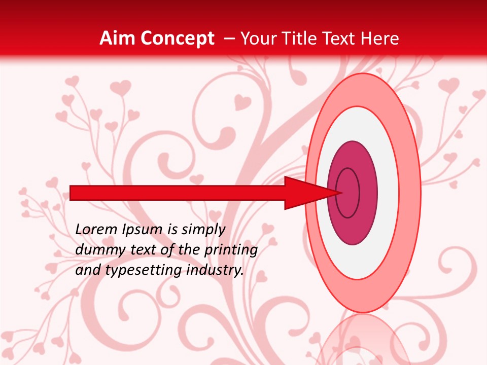 Romantic Ornament Swirl PowerPoint Template