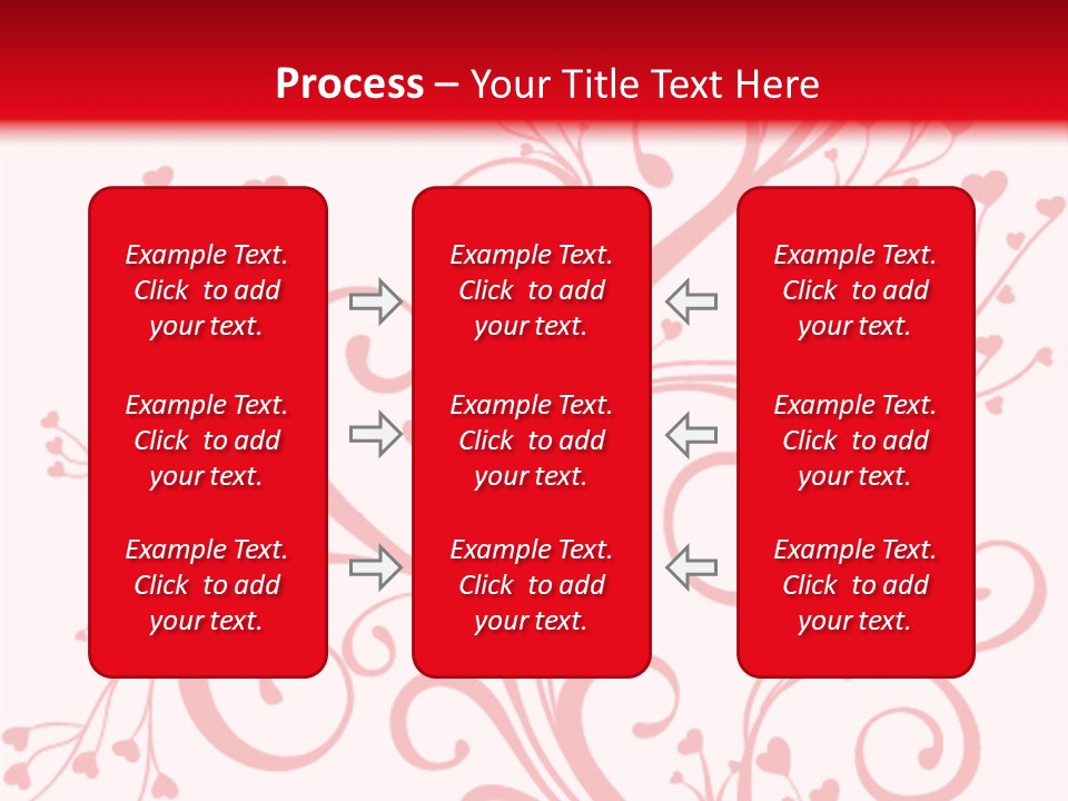 Romantic Ornament Swirl PowerPoint Template