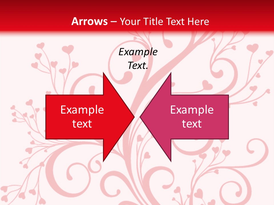 Romantic Ornament Swirl PowerPoint Template