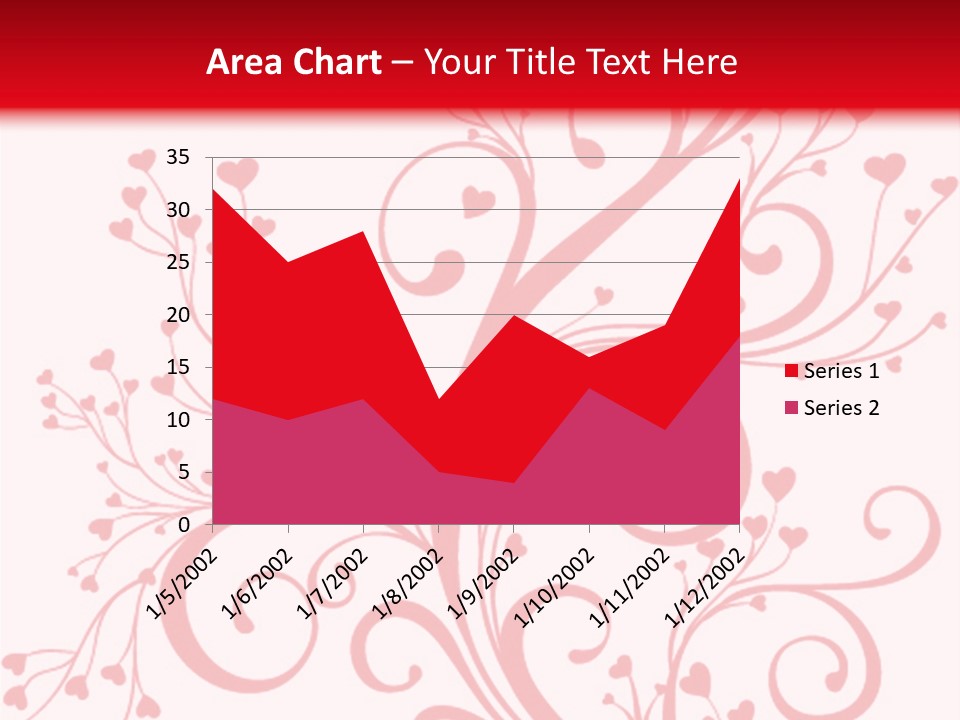 Romantic Ornament Swirl PowerPoint Template