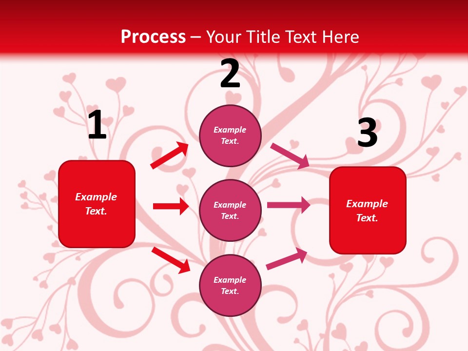 Romantic Ornament Swirl PowerPoint Template