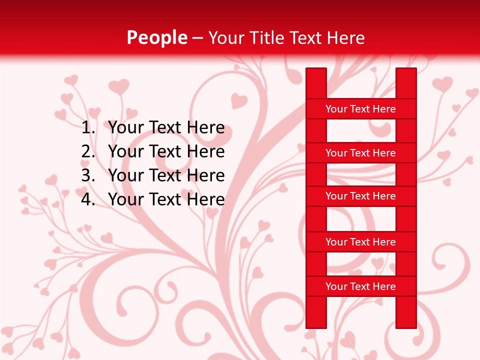 Romantic Ornament Swirl PowerPoint Template