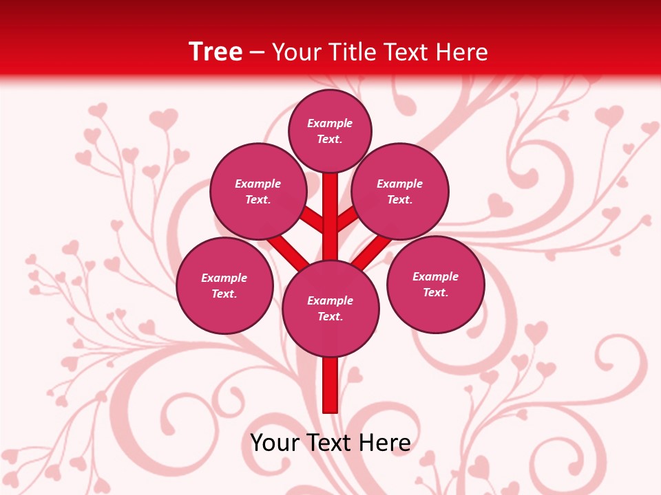 Romantic Ornament Swirl PowerPoint Template