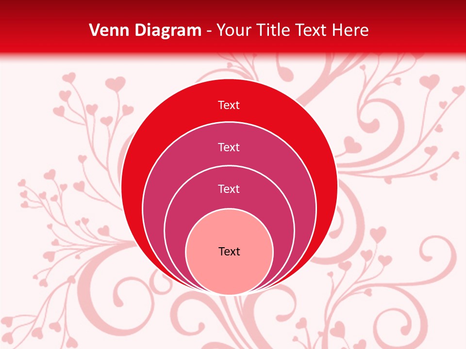 Romantic Ornament Swirl PowerPoint Template