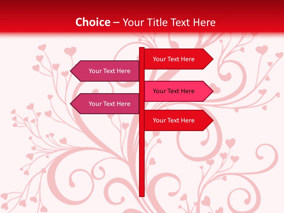 Romantic Ornament Swirl PowerPoint Template