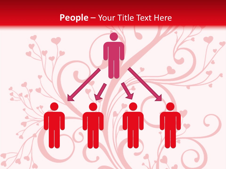 Romantic Ornament Swirl PowerPoint Template