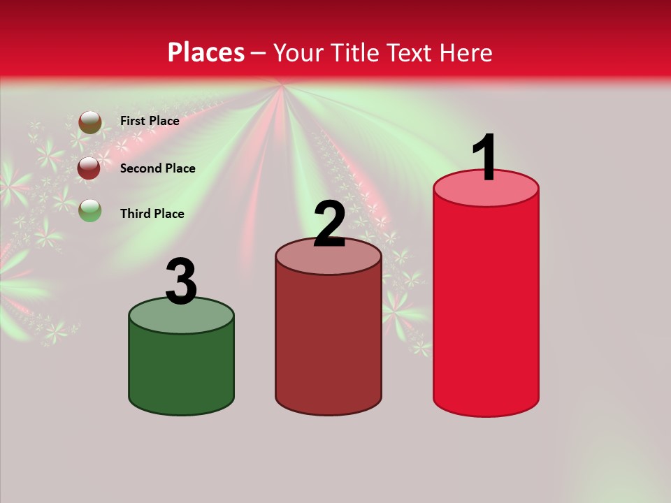 Adornment Wallpaper Spring PowerPoint Template