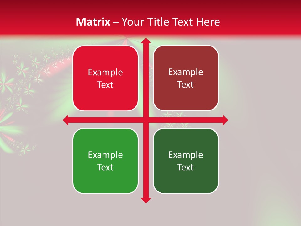 Adornment Wallpaper Spring PowerPoint Template