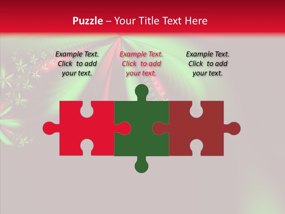 Adornment Wallpaper Spring PowerPoint Template